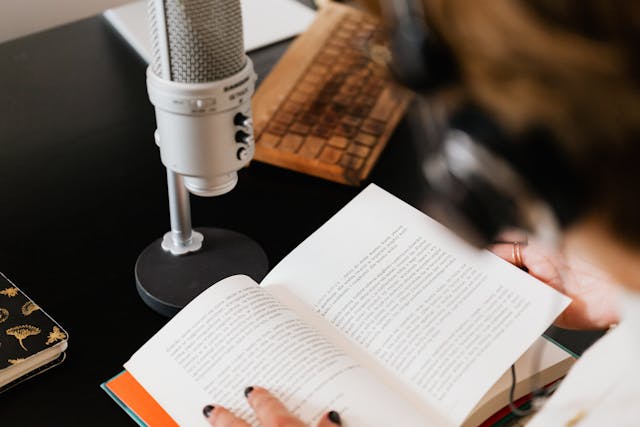 Listening to audiobooks during daily routines